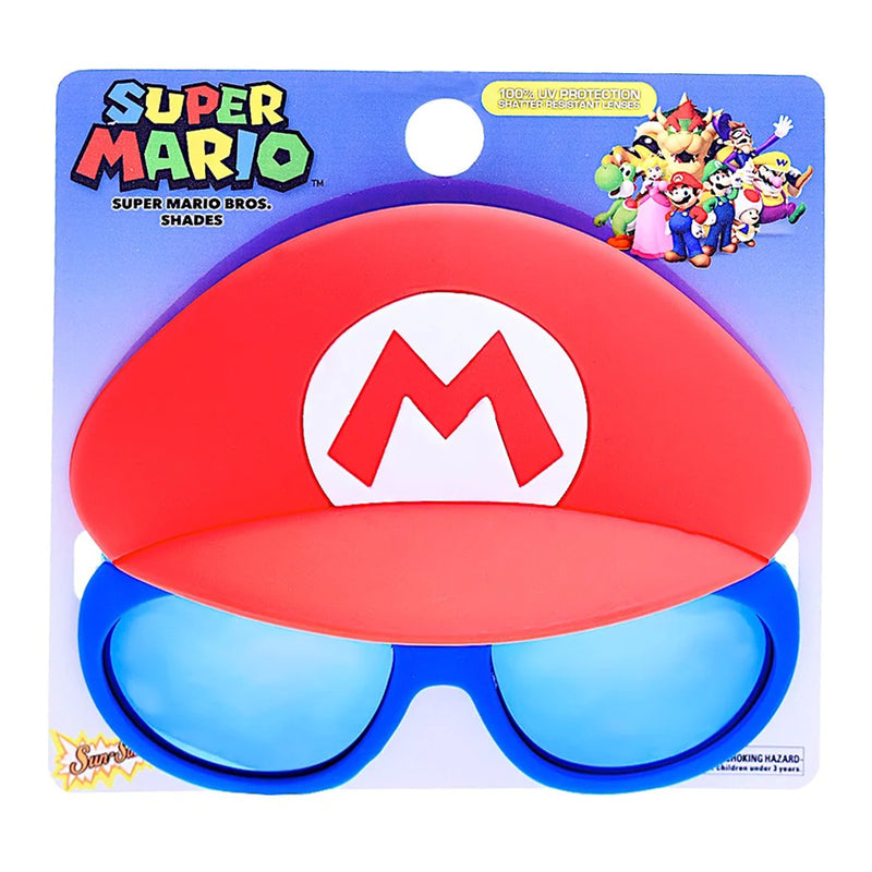 Sun Staches Super Mario Bros. Blue Lens Shades