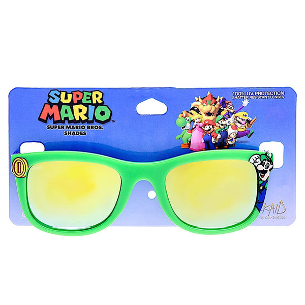 Sun Staches Arkaid Super Mario Bros. Luigi Green Shades