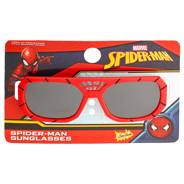 Sun Staches Marvel Spider Man Red Web Sunglasses