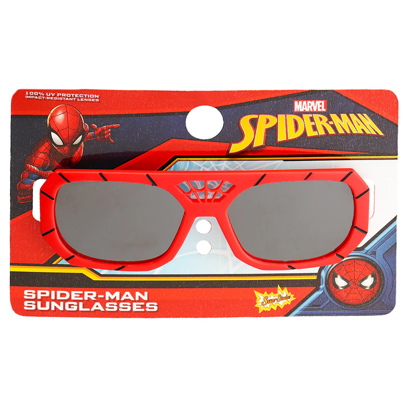 Sun Staches Marvel Spider Man Red Web Sunglasses