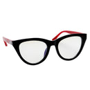 Sun Staches Disney Minnie Mouse Classic Black Cateye Blue Light Reducing Glasses