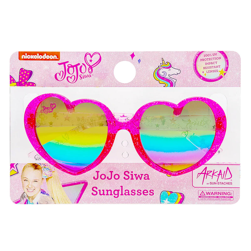 Sun Staches Arkaid Nicklodeon Jojo Siwa Heart Frame Sunglasses