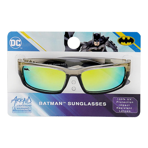 Sun Staches Arkaid Batman Black Tinted Wrap Sunglasses