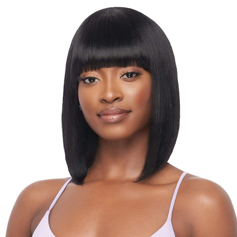 Outre Mytresses Purple Label Human Hair Full Wig - Straight Bob 12 Inch