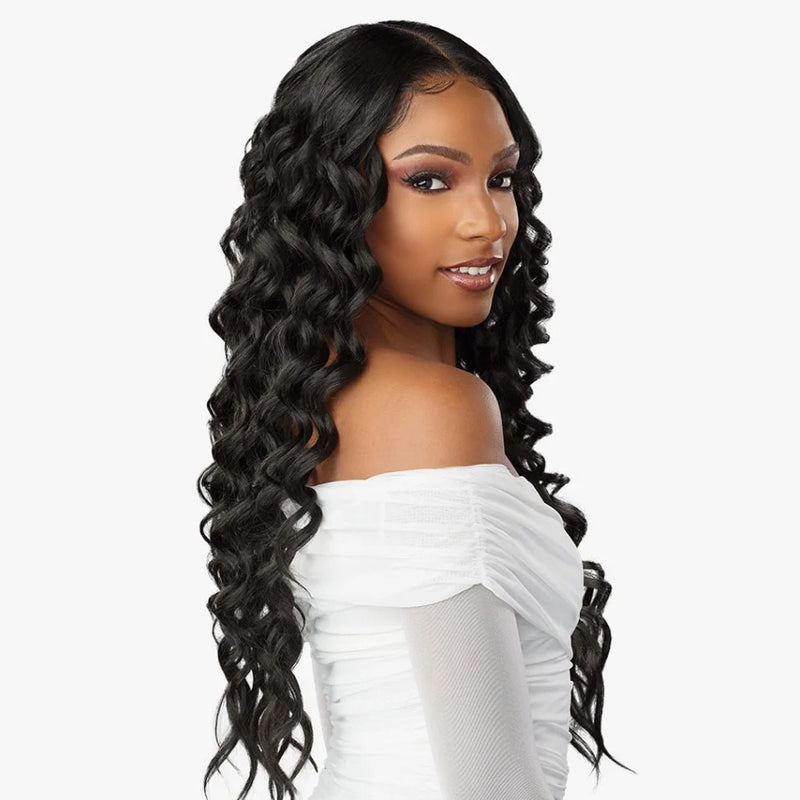 Sensationnel Human Hair Blend Butta Hd Lace Front Wig - Deep Twist 26