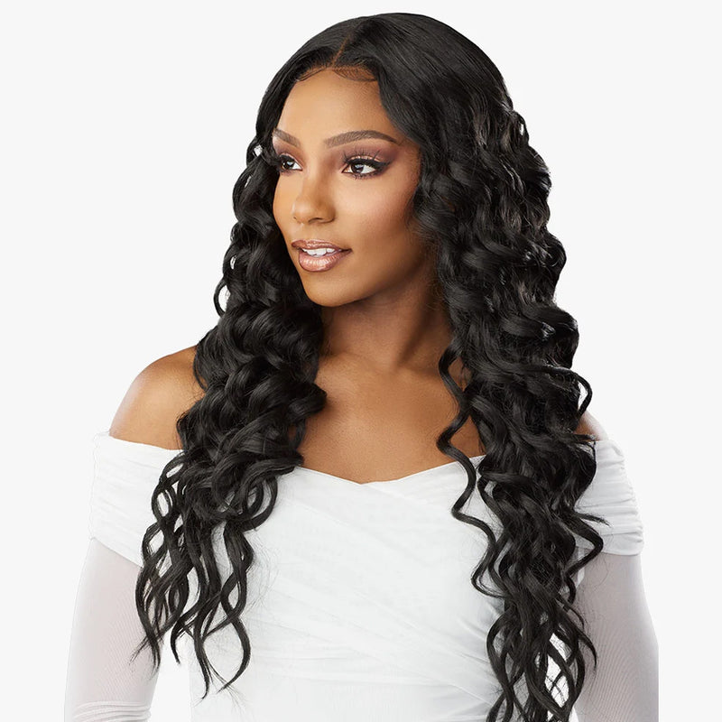 Sensationnel Human Hair Blend Butta Hd Lace Front Wig - Deep Twist 26