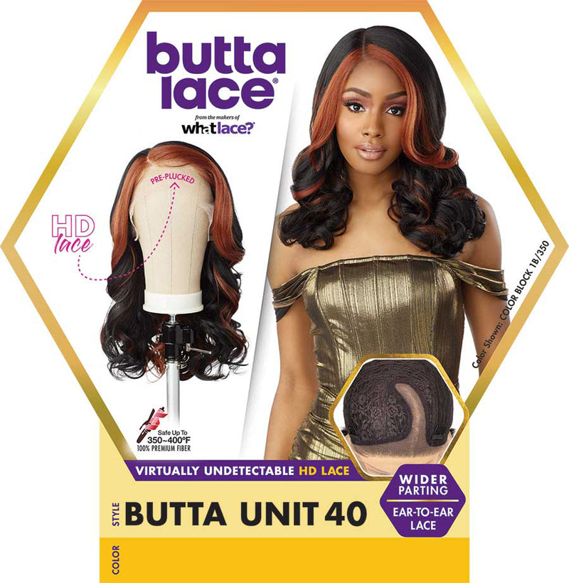 Sensationnel Synthetic Hair Butta Hd Lace Front Wig - Butta Unit 40