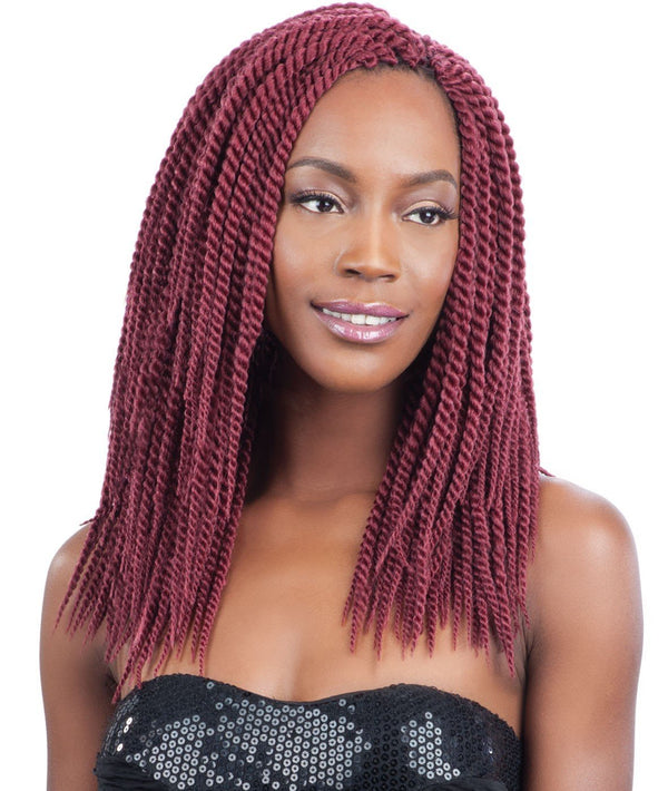 Senegal Twist Large 12" - Freetress Synthetic Crochet Braid Hair Pre-looped