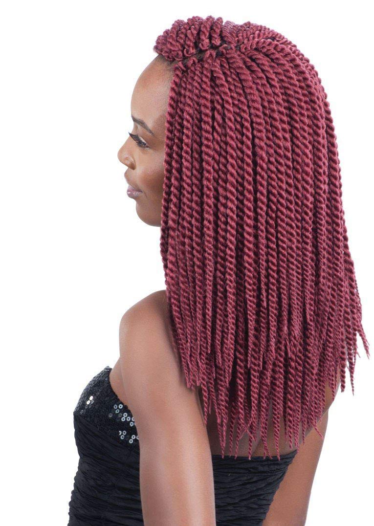 Senegal Twist Large 12" - Freetress Synthetic Crochet Braid Hair Pre-looped