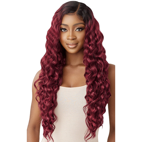Outre Sleeklay Part Synthetic Hd Lace Front Wig - Shalini