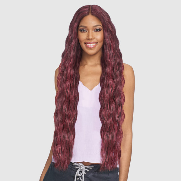 Vanessa Tops Deep Middle Lace Part Swissilk Lace Front Wig - Tops Dm Shani 38