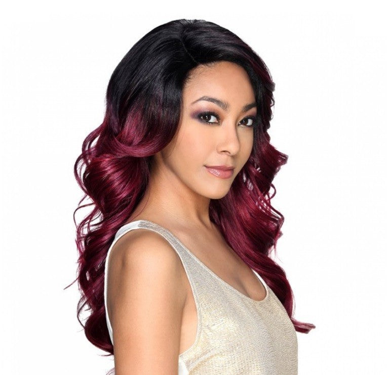 Zury Sis Synthetic Invisible Top Part Lace Front Wig - H-Ari