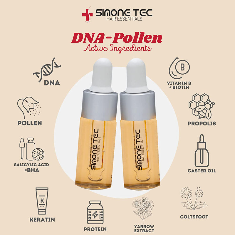 Simone Tec Hair Essentials DNA-Pollen Hair Growth Stimulating Treatment 0.33 oz