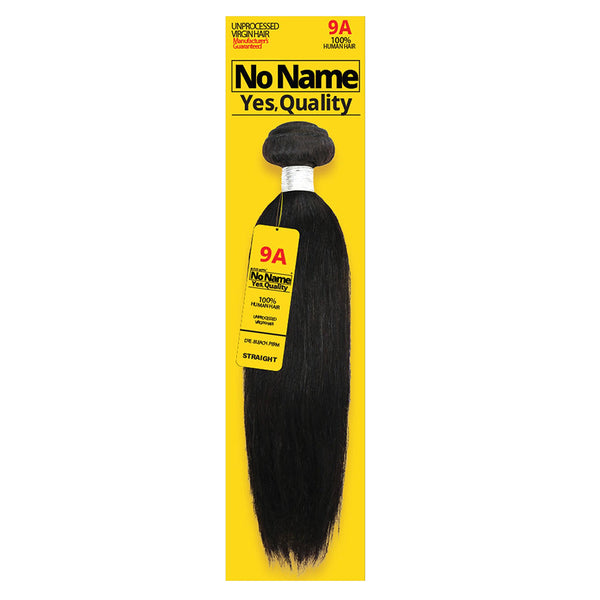 No Name 9A Unprocessed Virgin Remi Hair Weave - Straight