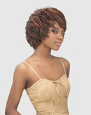 Stacy - Vanessa Synthetic Short Full Wig Wavy Bang Layerd Style