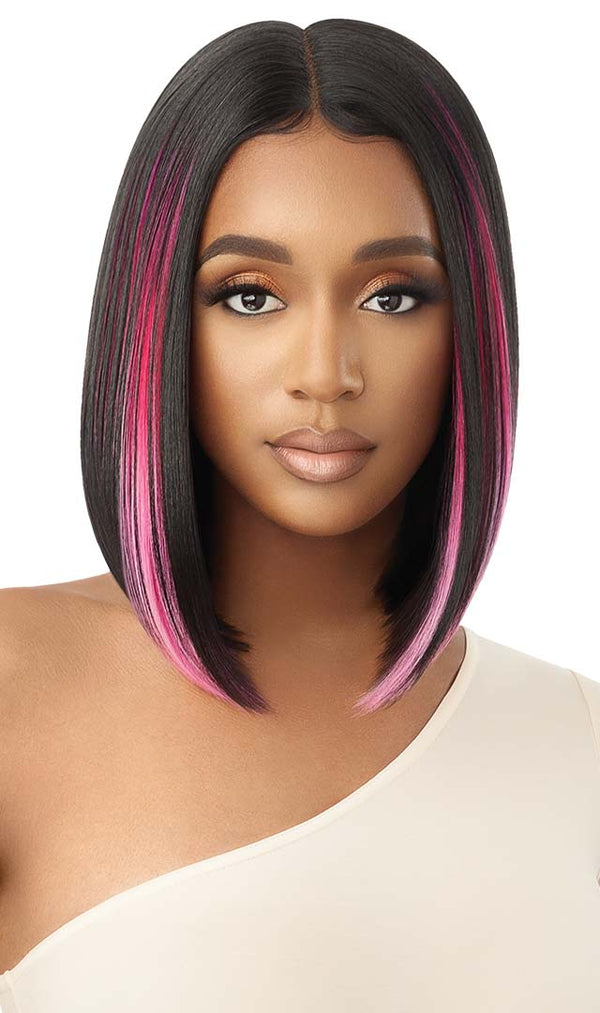 Outre Color Bomb Synthetic Hd Lace Front Wig - Stina