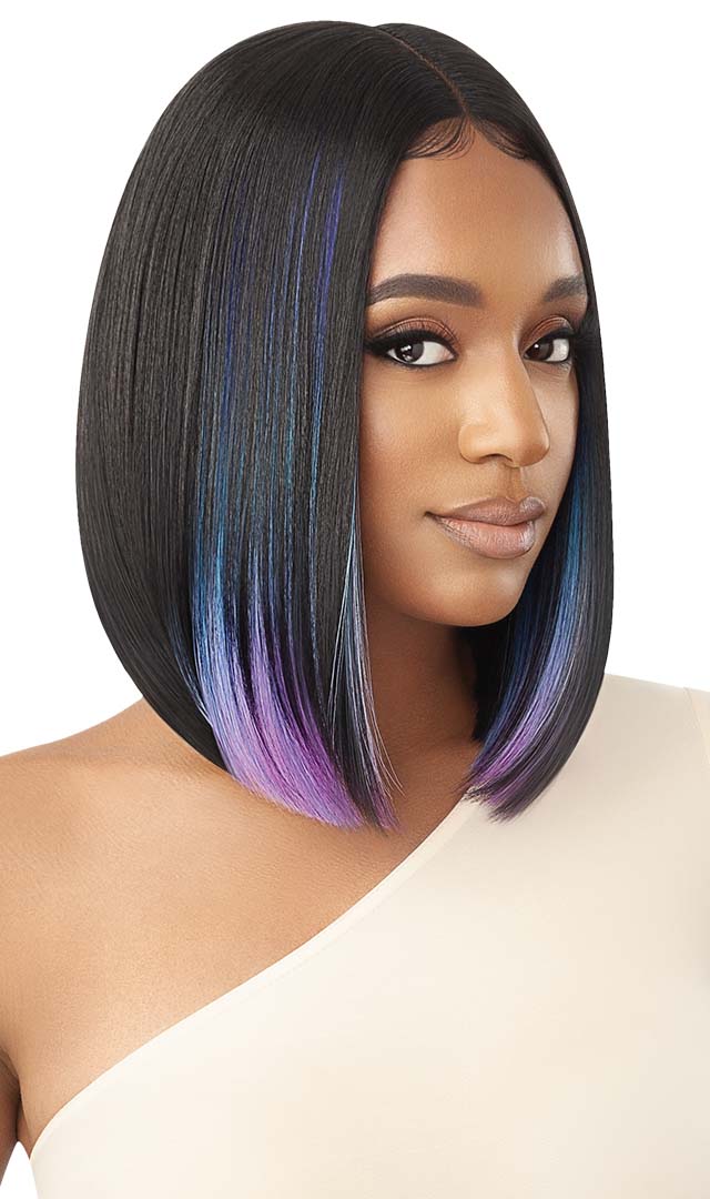 Outre Color Bomb Synthetic Hd Lace Front Wig - Stina