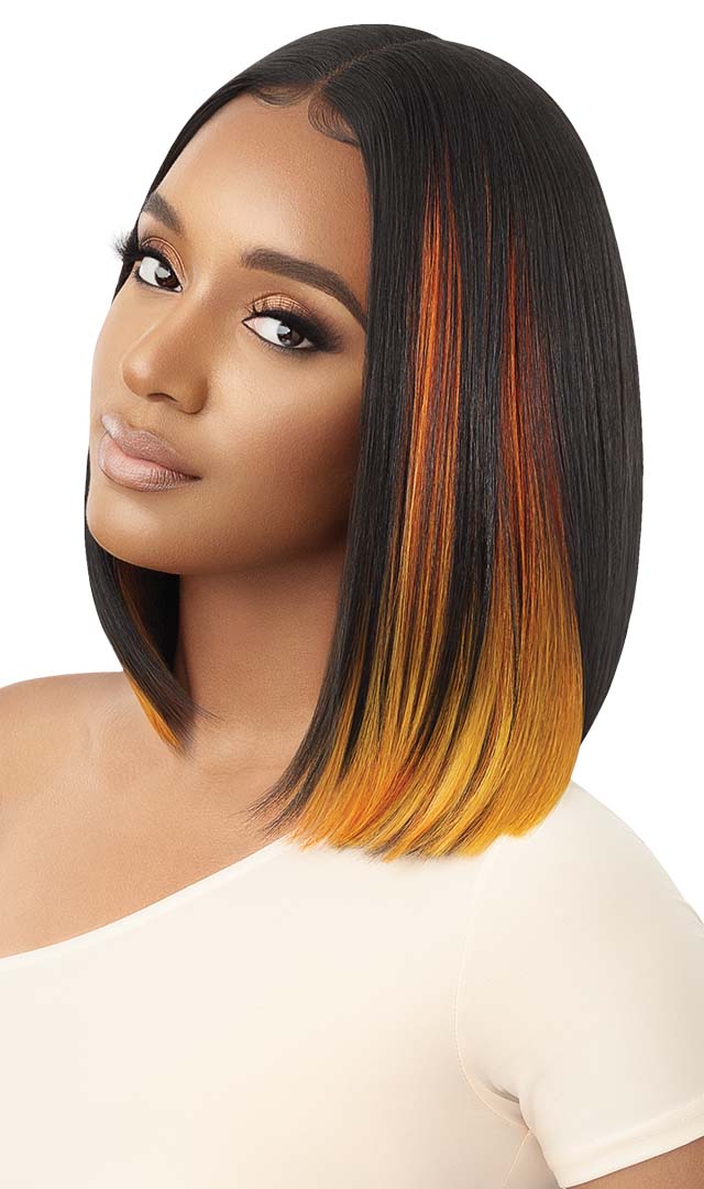 Outre Color Bomb Synthetic Hd Lace Front Wig - Stina