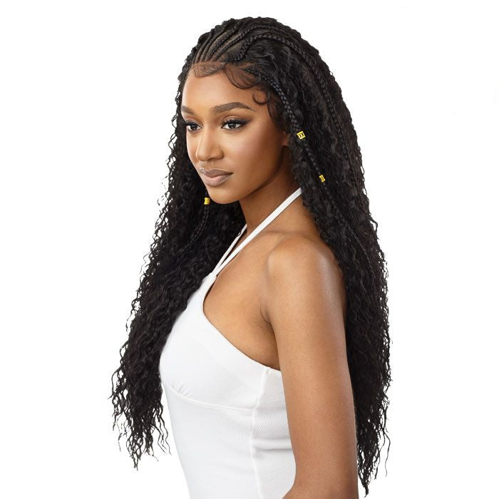 Outre 13x4 Lace Frontal Wig - Stitch Braid Ripple Wave 30"