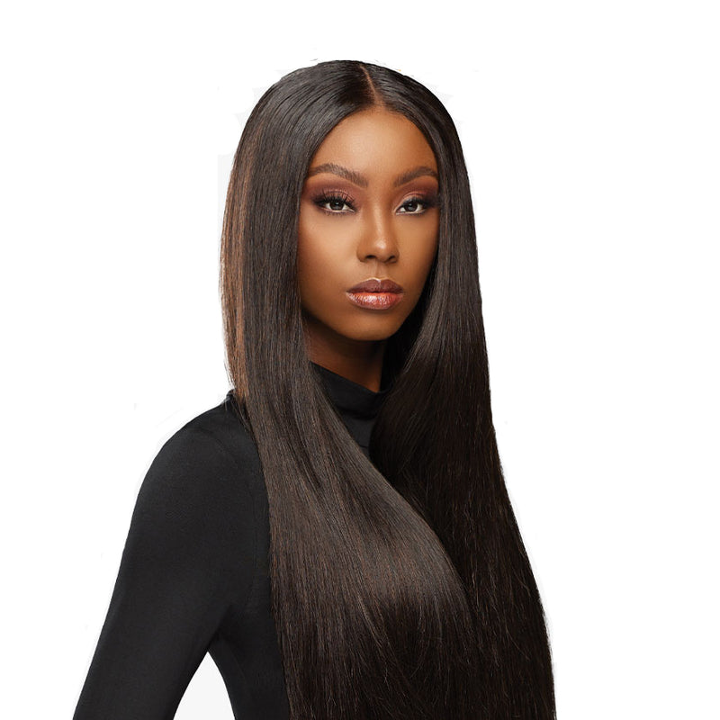 Sensationnel Human Hair Empire Bundles Weave - Straight 10"