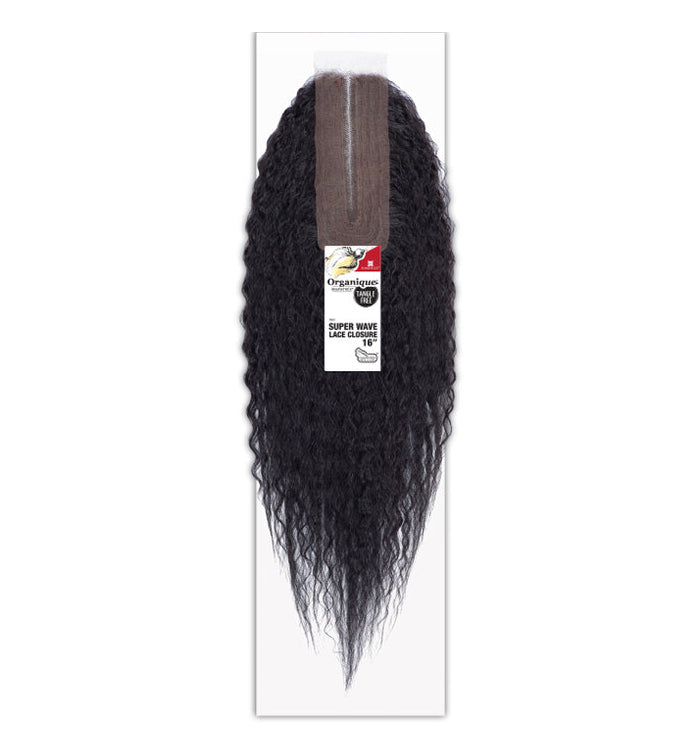 Loose Deep Lace Closure 16" - Shake-n-go Organique Mastermix Synthetic Weave