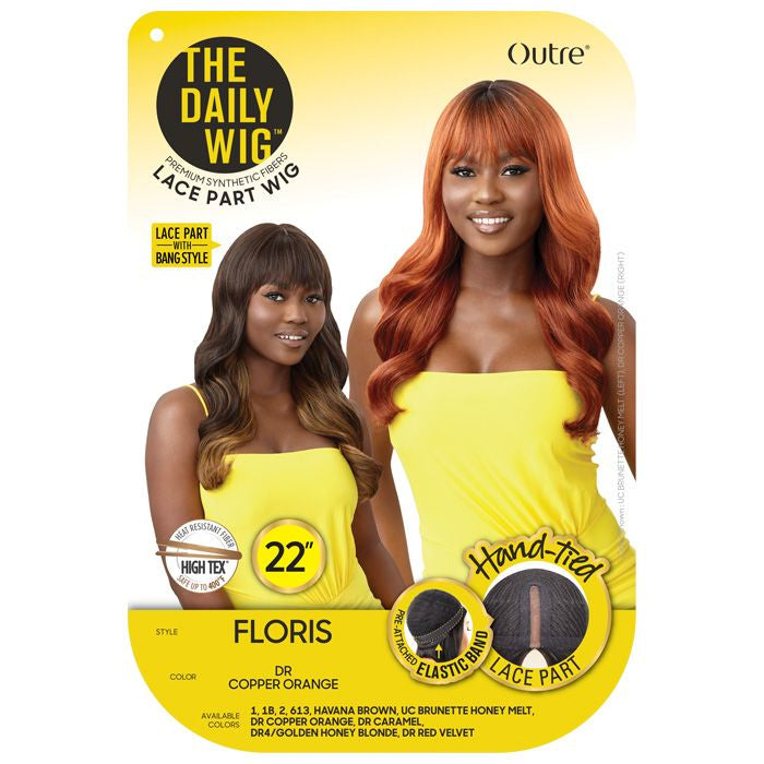 Outre The Daily Wig Synthetic Hair Lace Part Wig - Floris