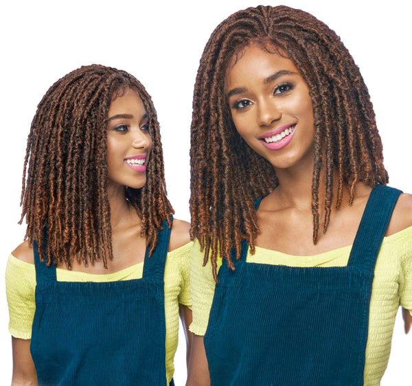 Vanessa Synthetic Slayd Lace Front Wig - Tu Spring Locs 18