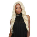 Lh-moon Part 02 - The Wig Natural Human Hair Blend Lace Front Wig
