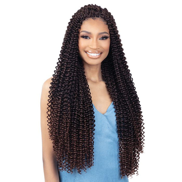 Freetress Synthetic Braid - 3x Tahiti Water Curl Extra Long