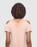 Tops Drj Velin - Vanessa Synthetic Deep J Part Lace Front Wig