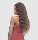 Tops C Side Nat- Vanessa Synthetic Long Wavy Natural Wave Lace Front&part Wig