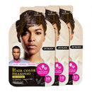Tyche Hair Color Shampoo 3 In 1 3pcs