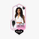 Sensationnel Vice Bundles 3x Multi Pack Weave + Hd Lace Closure - Deep Twist 14", 16", 18"