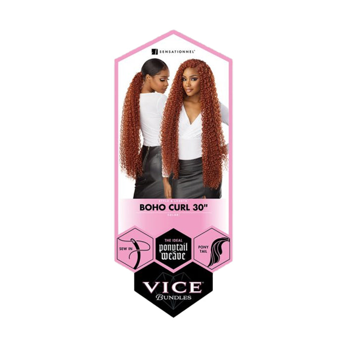 Sensationnel Vice Bundles Synthetic Weave - Boho Curl 30"