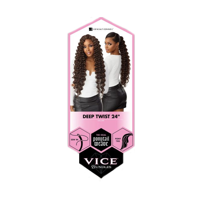 Sensationnel Vice Bundles Synthetic Weave - Deep Twist 24"