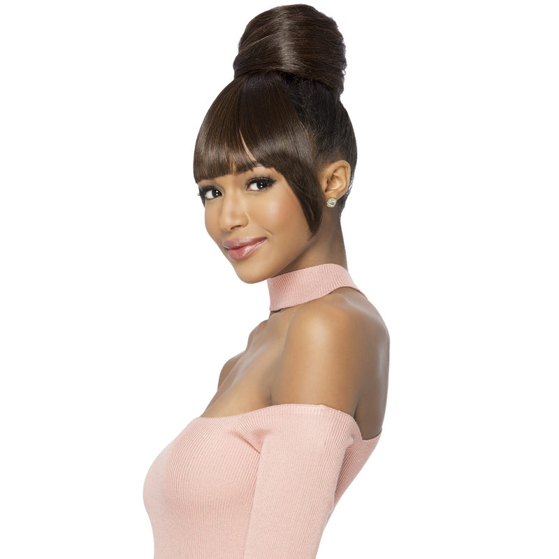 Bpb-shy - Vivica A Fox Synthetic Bang N Bun Two In One