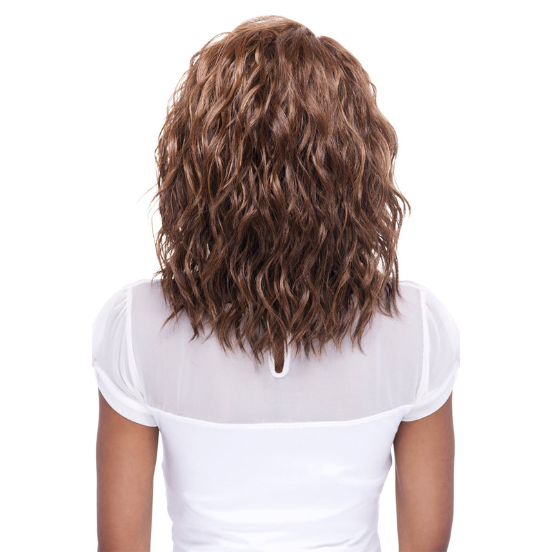 Vivica A Fox Synthetic Natural Baby Hair Swiss Lace Front Wig - Finn