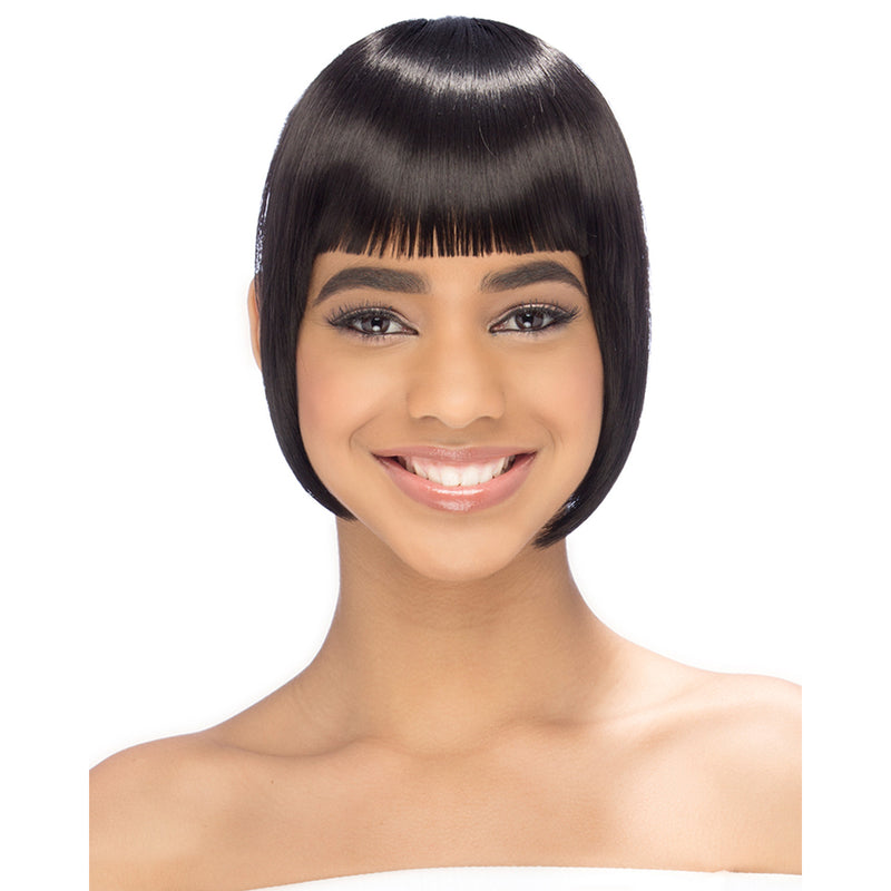 Vivica A Fox Synthetic Wiglet Snap Bang Clip-in Hair Piece - Ari