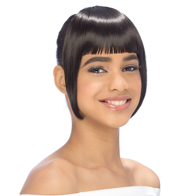 Vivica A Fox Synthetic Wiglet Snap Bang Clip-in Hair Piece - Ari