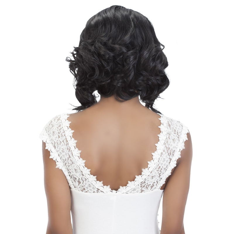 Vivica A Fox Synthetic Natural Baby Hair Swiss Lace Front Wig - Tori