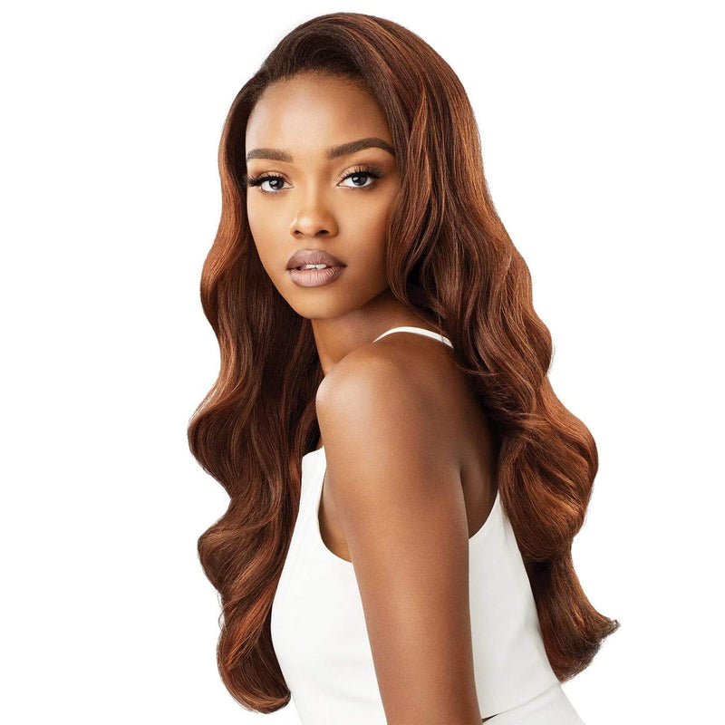Outre Synthetic Quick Weave Half Wig- Violetta