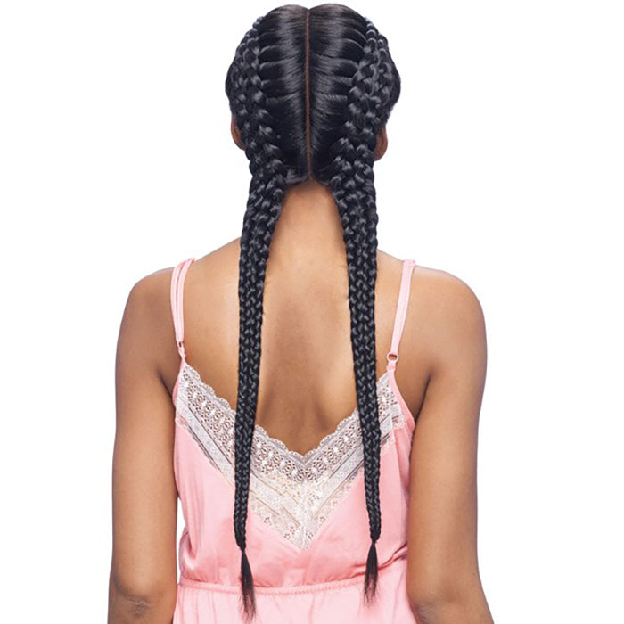 Vanessa Synthetic Braided Deep Part Swiss Designer Lace Front Wig - Tbd Apache
