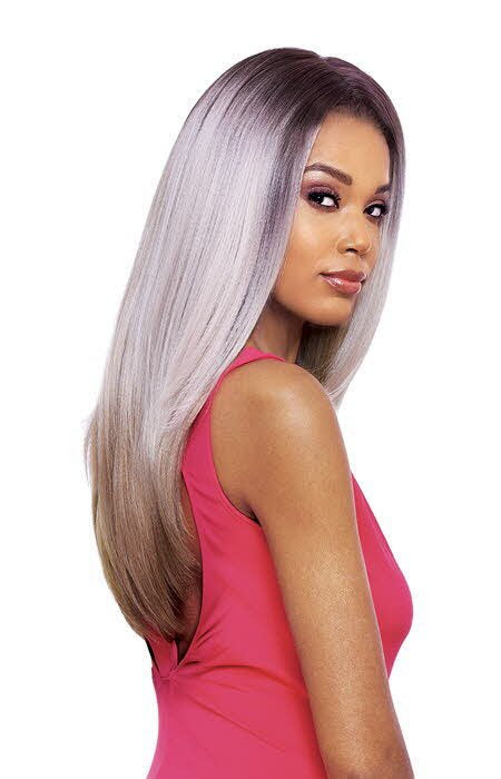 Tops M Beauty - Vanessa Synthetic Top Super Middle Lace Front Wig Long Straight