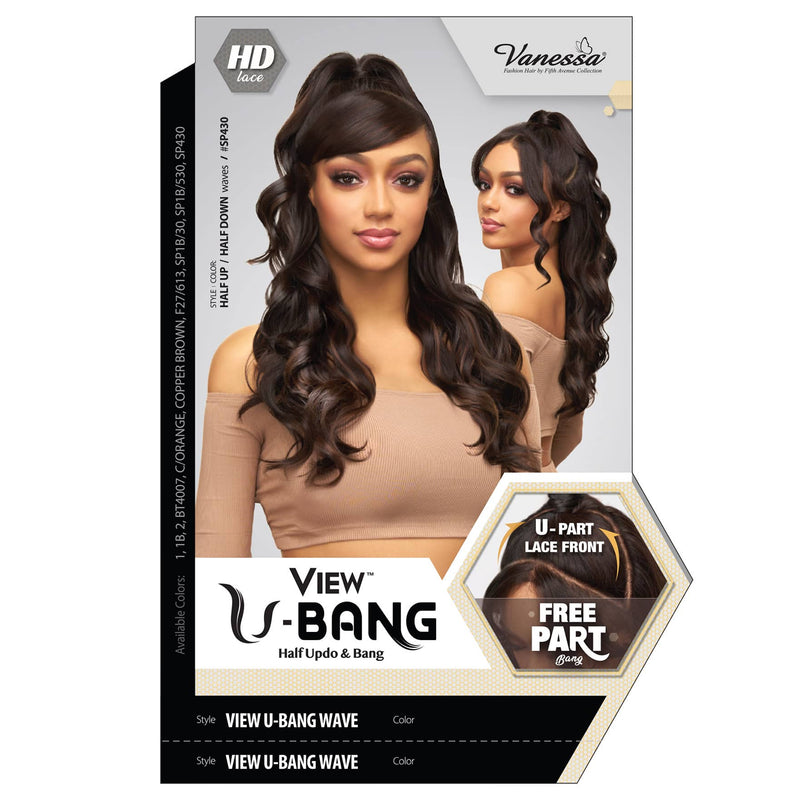 Vanessa Synthetic Hd Lace Wig - View U-bang Wave