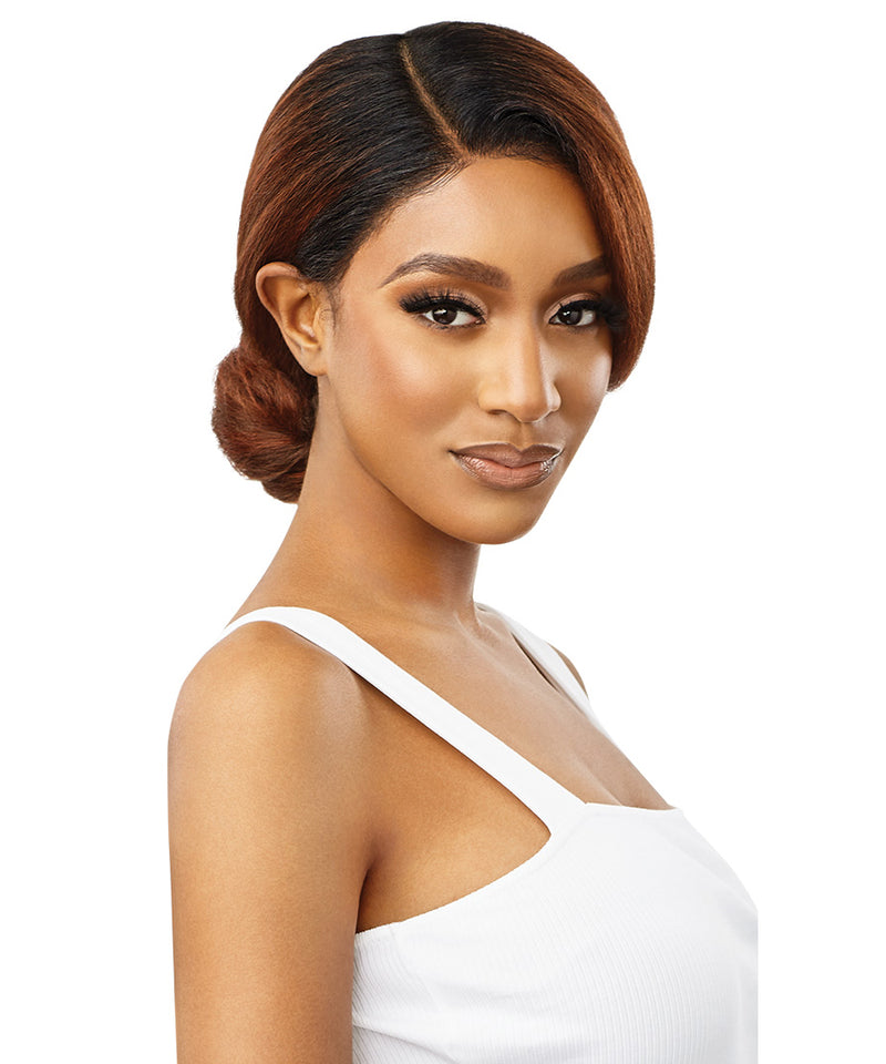Outre 100% Human Hair Blend 13x6 Hd Lace Frontal Wig 360 Lace - Velora