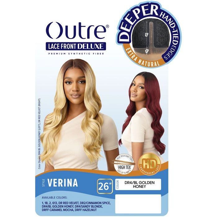 Outre Synthetic Hd Lace Front Deluxe Wig - Verina