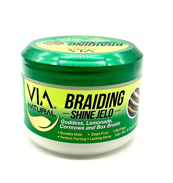 Via Natural Braiding Shine Jelo 8oz