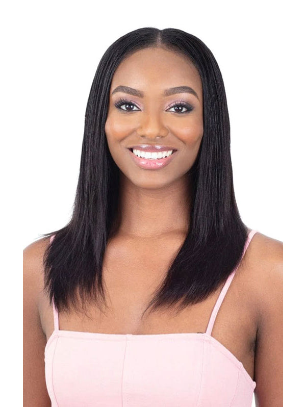 Naked Nature 100% Human Hair Wet & Wavy Tru-2-u Part Wig - Tru Deep