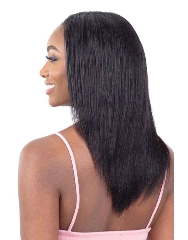 Naked Nature 100% Human Hair Wet & Wavy Tru-2-u Part Wig - Tru Deep