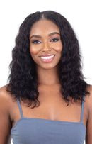 Naked Nature 100% Human Hair Wet & Wavy Tru-2-u Part Wig - Tru Loose Deep
